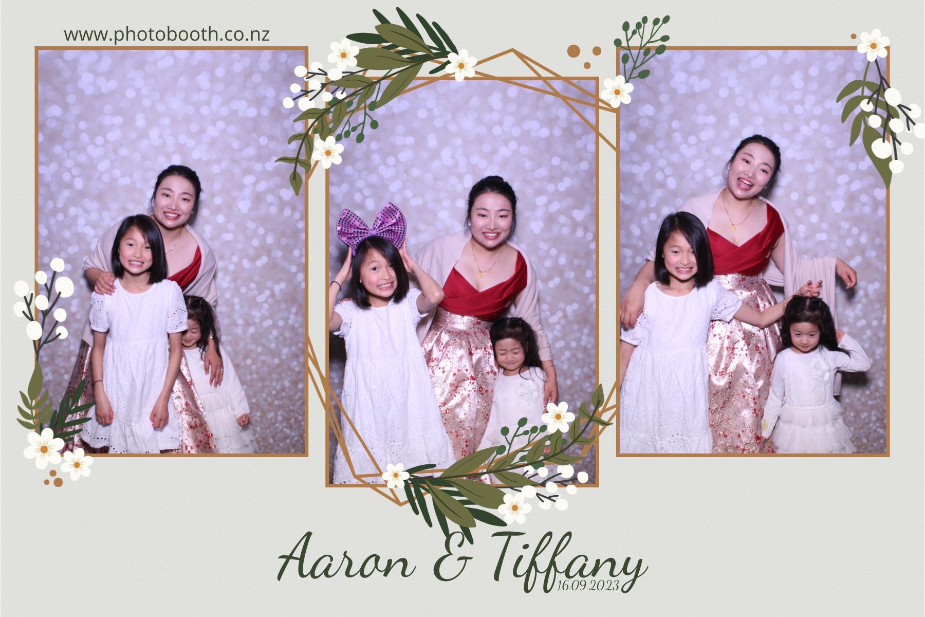 Aaron & Tiffany's Wedding | View more photos from the event at gallery.photobooth.co.nz/u/SelfieCentral/Aaron-Tiffanys-Wedding