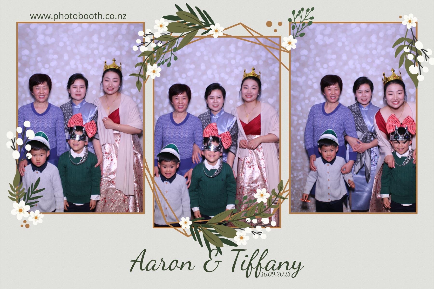 Aaron & Tiffany's Wedding | View more photos from the event at gallery.photobooth.co.nz/u/SelfieCentral/Aaron-Tiffanys-Wedding