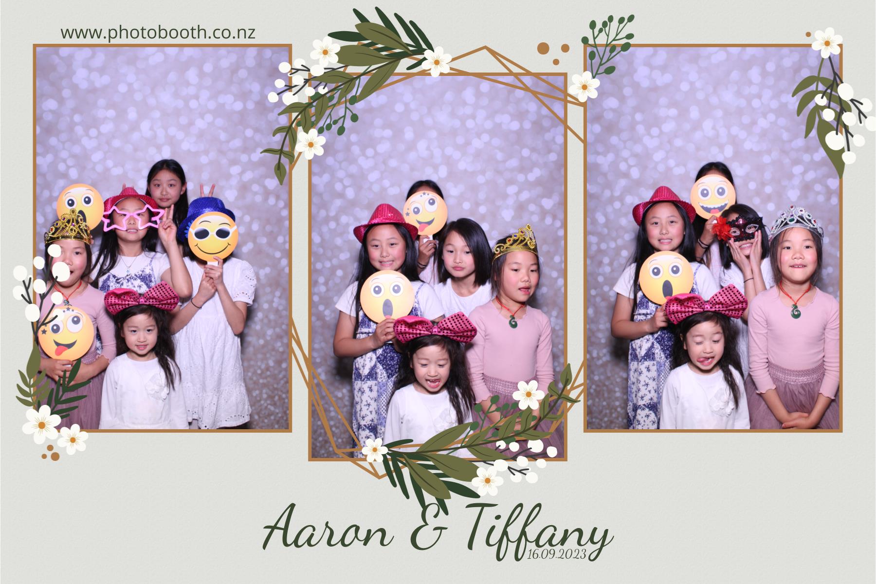 Aaron & Tiffany's Wedding | View more photos from the event at gallery.photobooth.co.nz/u/SelfieCentral/Aaron-Tiffanys-Wedding