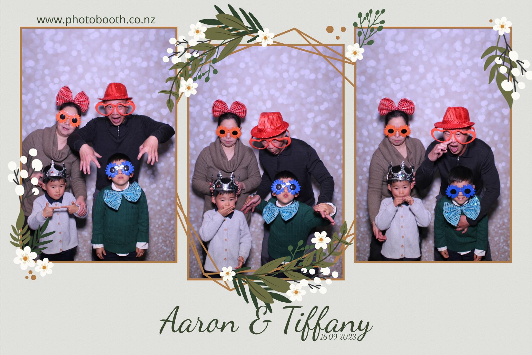 Aaron & Tiffany's Wedding | View more photos from the event at gallery.photobooth.co.nz/u/SelfieCentral/Aaron-Tiffanys-Wedding