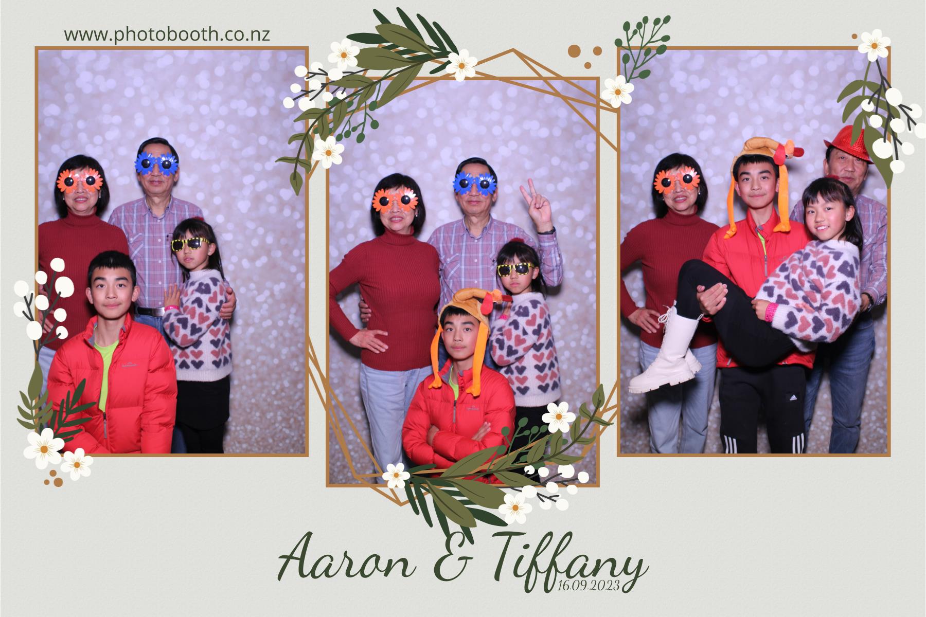 Aaron & Tiffany's Wedding | View more photos from the event at gallery.photobooth.co.nz/u/SelfieCentral/Aaron-Tiffanys-Wedding