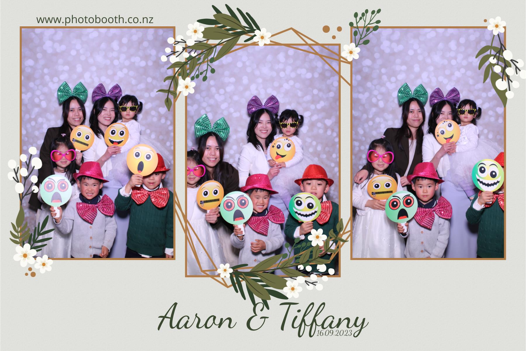 Aaron & Tiffany's Wedding | View more photos from the event at gallery.photobooth.co.nz/u/SelfieCentral/Aaron-Tiffanys-Wedding
