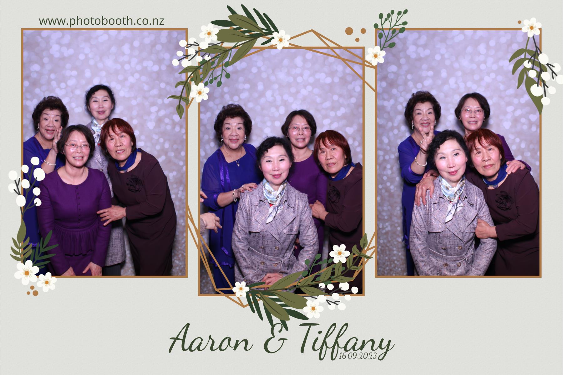 Aaron & Tiffany's Wedding | View more photos from the event at gallery.photobooth.co.nz/u/SelfieCentral/Aaron-Tiffanys-Wedding