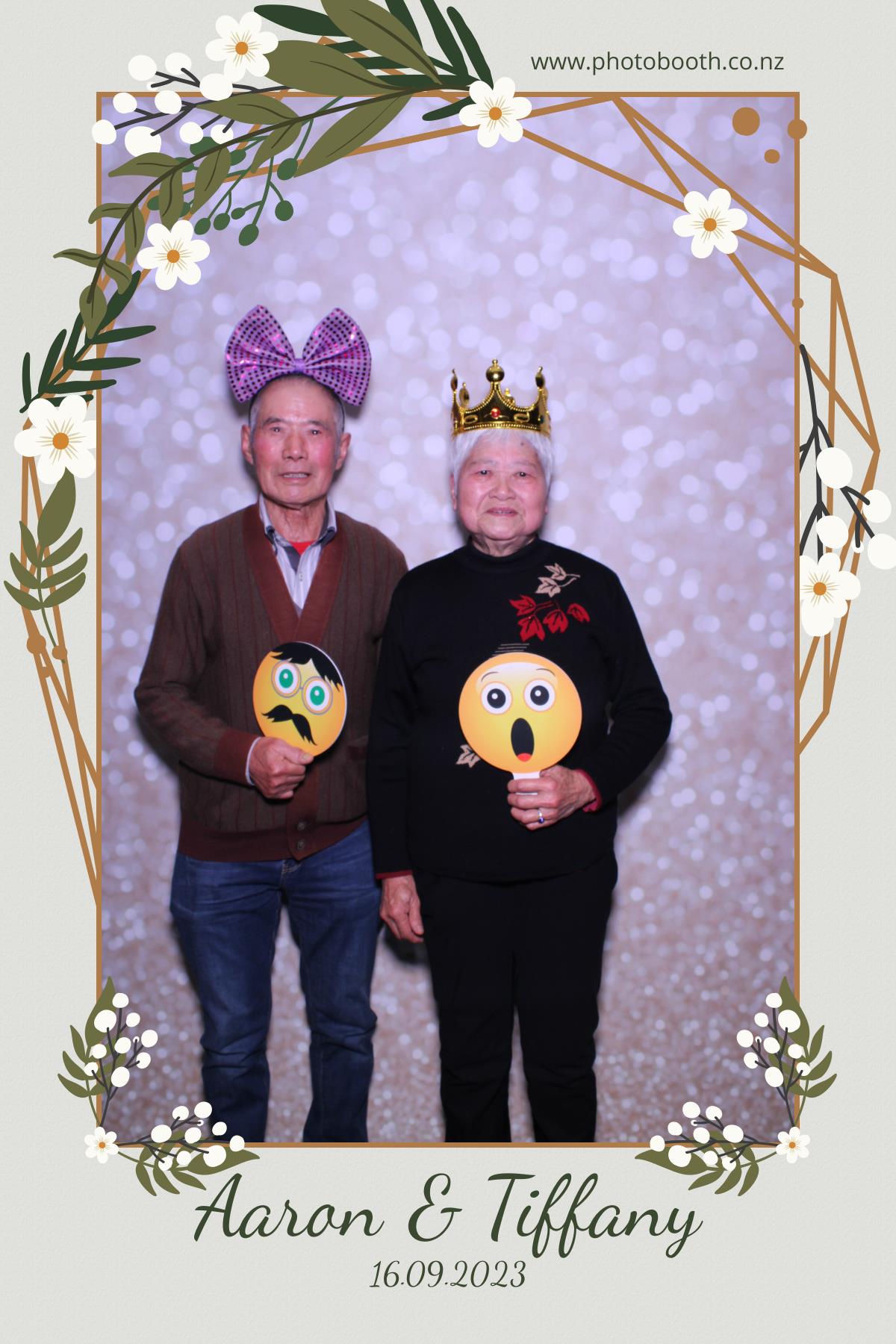Aaron & Tiffany's Wedding | View more photos from the event at gallery.photobooth.co.nz/u/SelfieCentral/Aaron-Tiffanys-Wedding