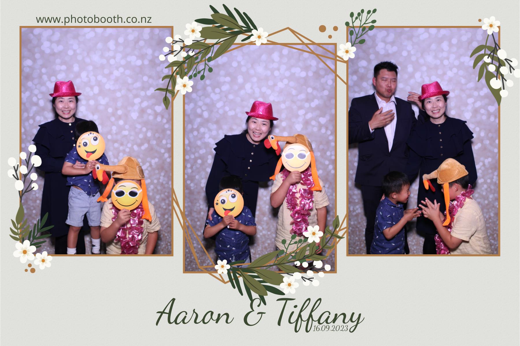Aaron & Tiffany's Wedding | View more photos from the event at gallery.photobooth.co.nz/u/SelfieCentral/Aaron-Tiffanys-Wedding