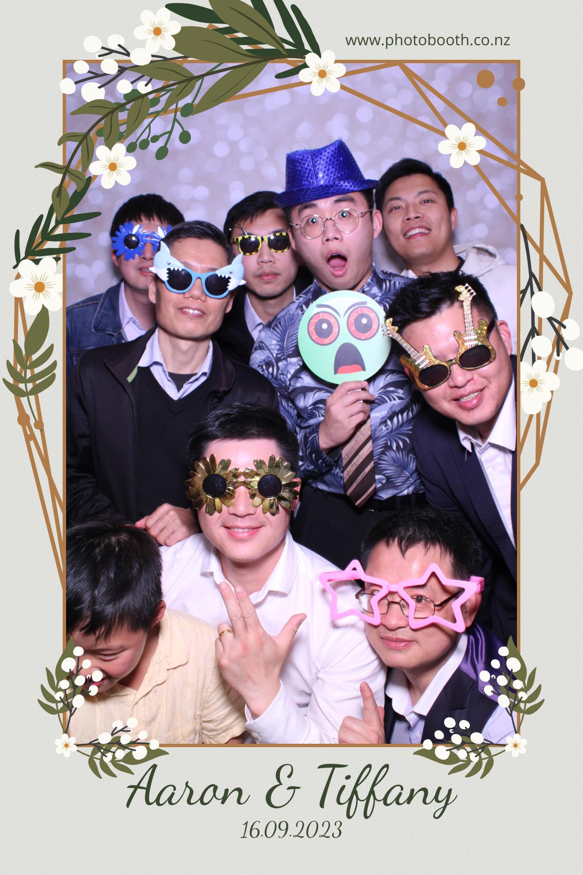 Aaron & Tiffany's Wedding | View more photos from the event at gallery.photobooth.co.nz/u/SelfieCentral/Aaron-Tiffanys-Wedding
