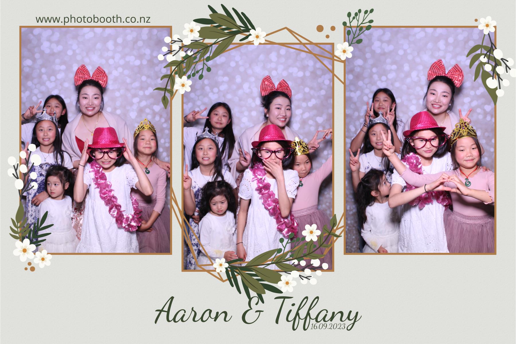 Aaron & Tiffany's Wedding | View more photos from the event at gallery.photobooth.co.nz/u/SelfieCentral/Aaron-Tiffanys-Wedding