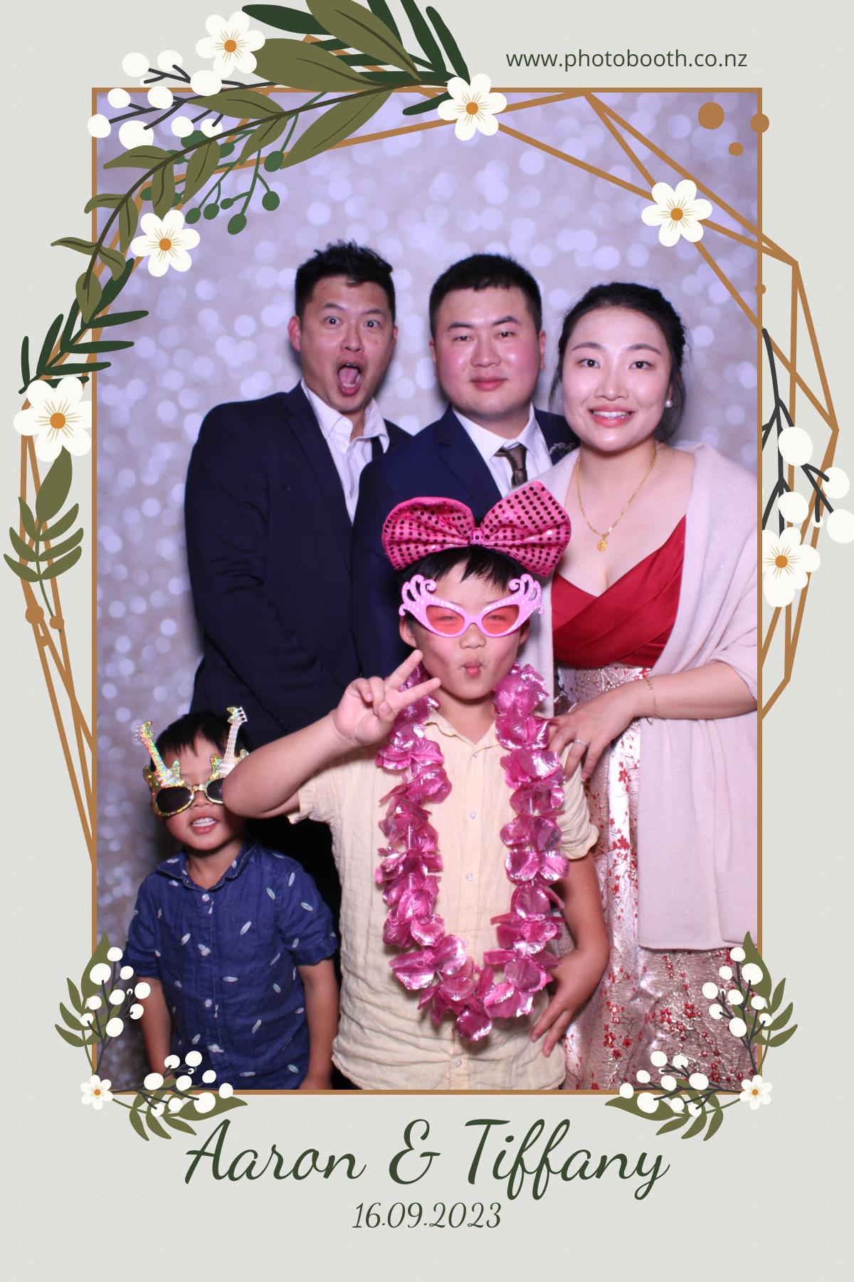 Aaron & Tiffany's Wedding | View more photos from the event at gallery.photobooth.co.nz/u/SelfieCentral/Aaron-Tiffanys-Wedding