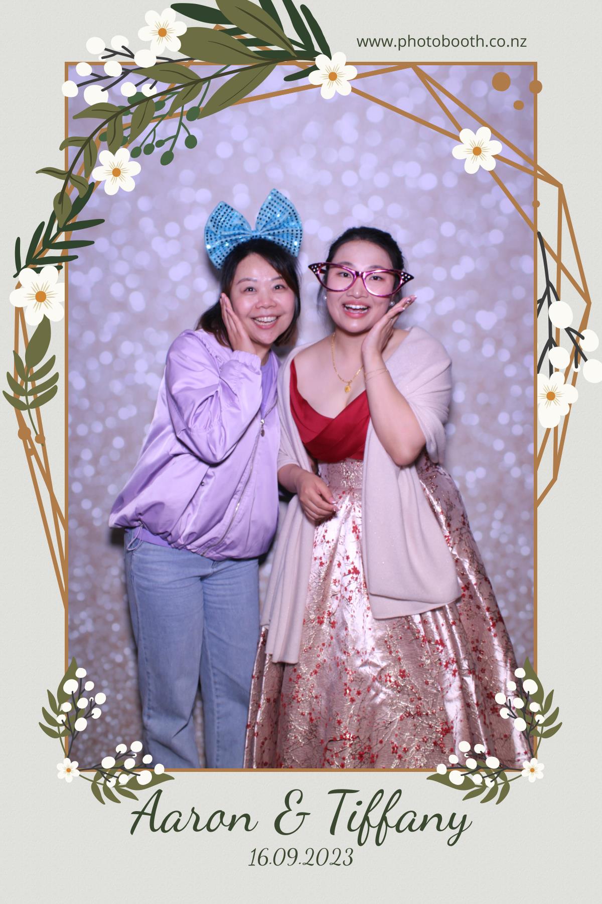 Aaron & Tiffany's Wedding | View more photos from the event at gallery.photobooth.co.nz/u/SelfieCentral/Aaron-Tiffanys-Wedding