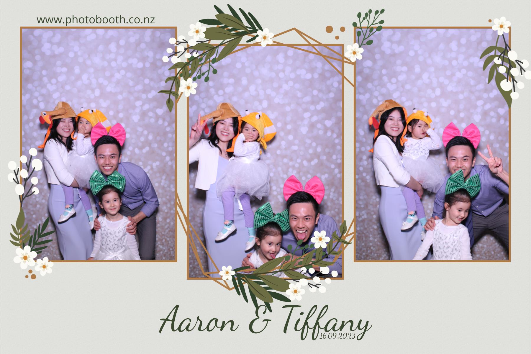 Aaron & Tiffany's Wedding | View more photos from the event at gallery.photobooth.co.nz/u/SelfieCentral/Aaron-Tiffanys-Wedding