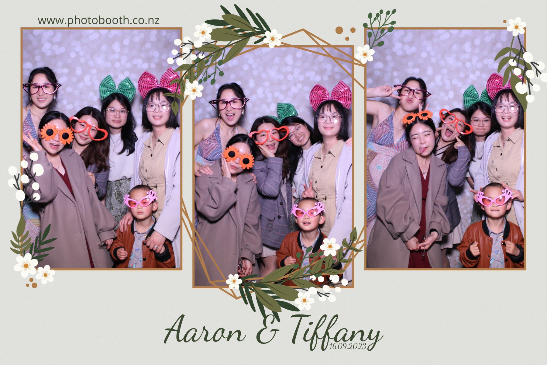 Aaron & Tiffany's Wedding | View more photos from the event at gallery.photobooth.co.nz/u/SelfieCentral/Aaron-Tiffanys-Wedding