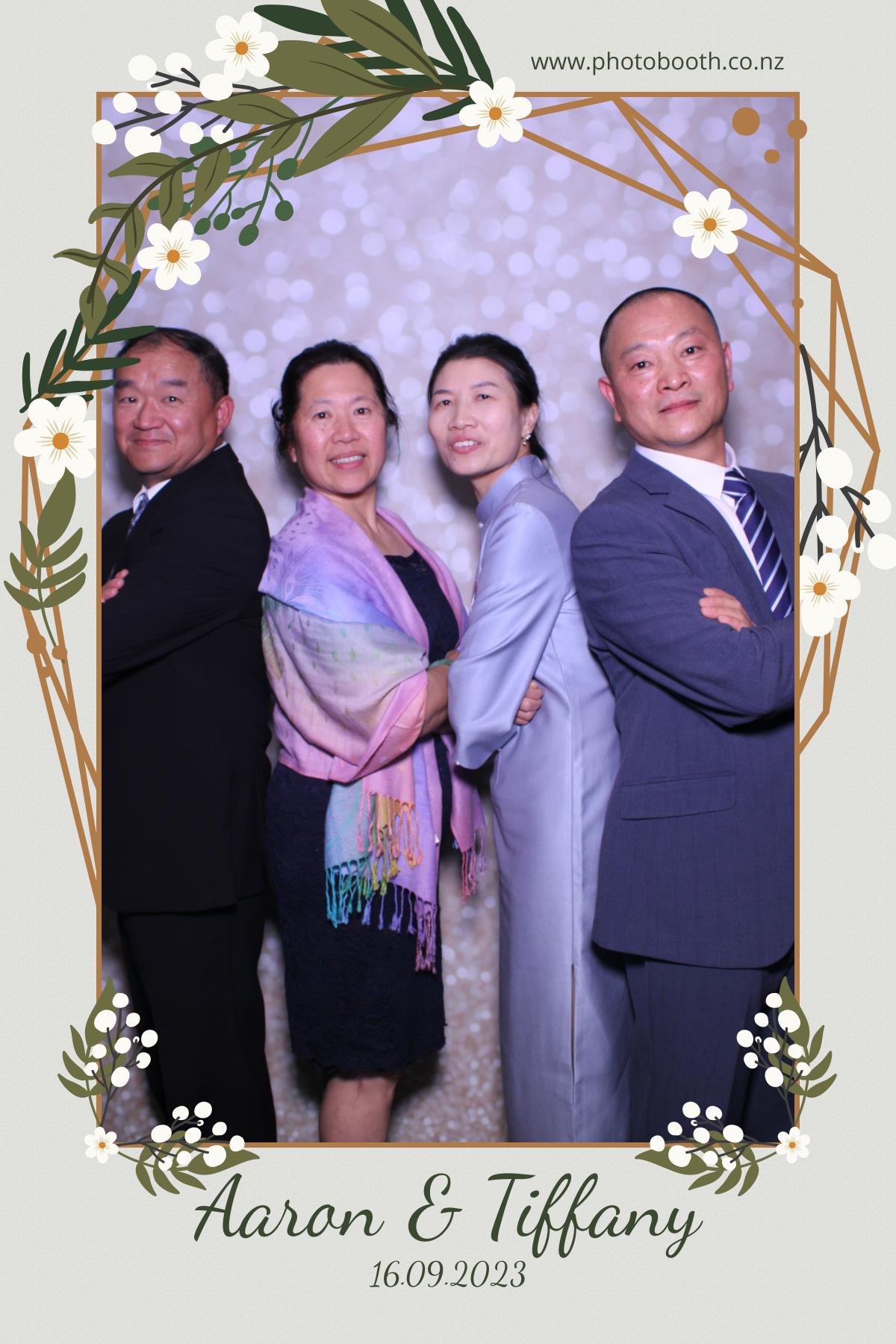 Aaron & Tiffany's Wedding | View more photos from the event at gallery.photobooth.co.nz/u/SelfieCentral/Aaron-Tiffanys-Wedding