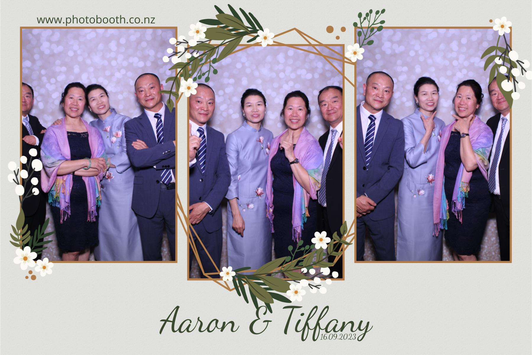 Aaron & Tiffany's Wedding | View more photos from the event at gallery.photobooth.co.nz/u/SelfieCentral/Aaron-Tiffanys-Wedding