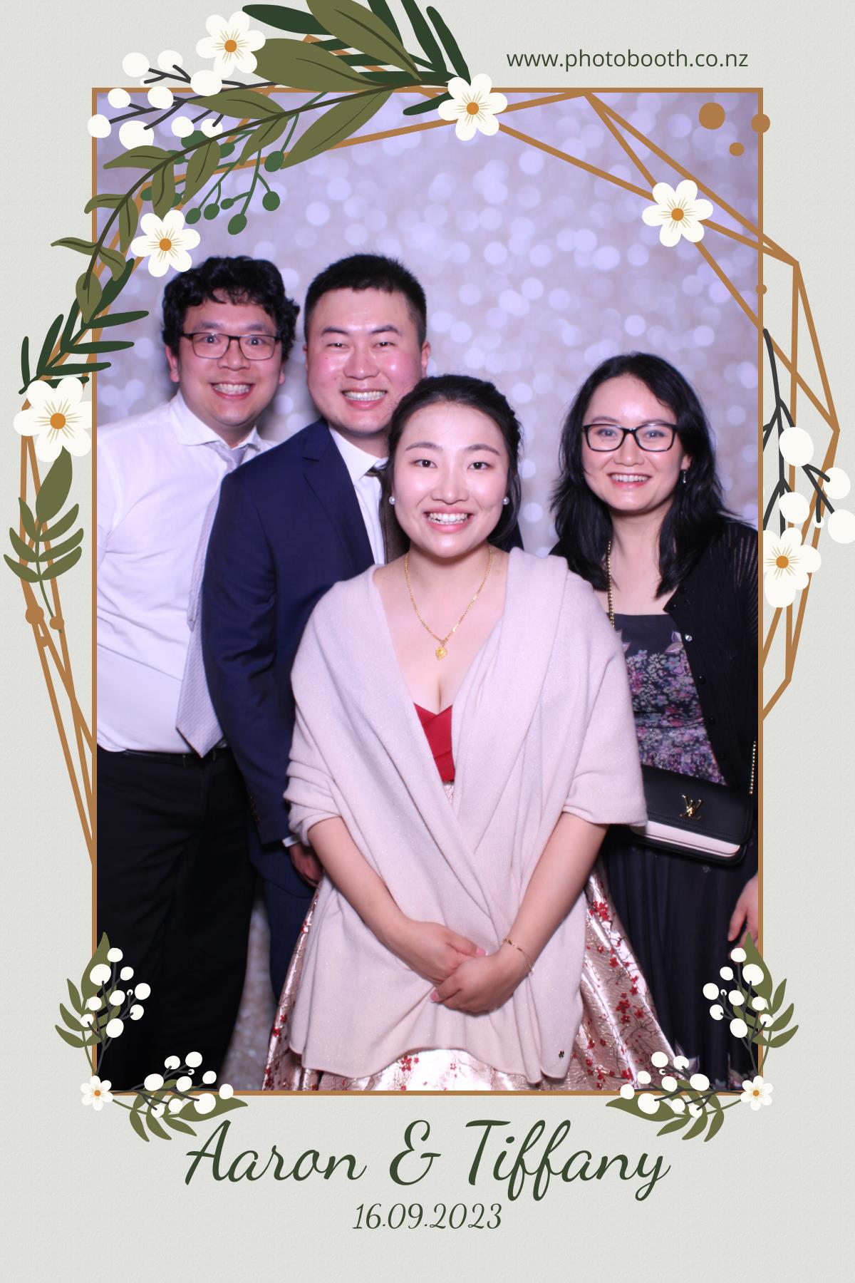 Aaron & Tiffany's Wedding | View more photos from the event at gallery.photobooth.co.nz/u/SelfieCentral/Aaron-Tiffanys-Wedding