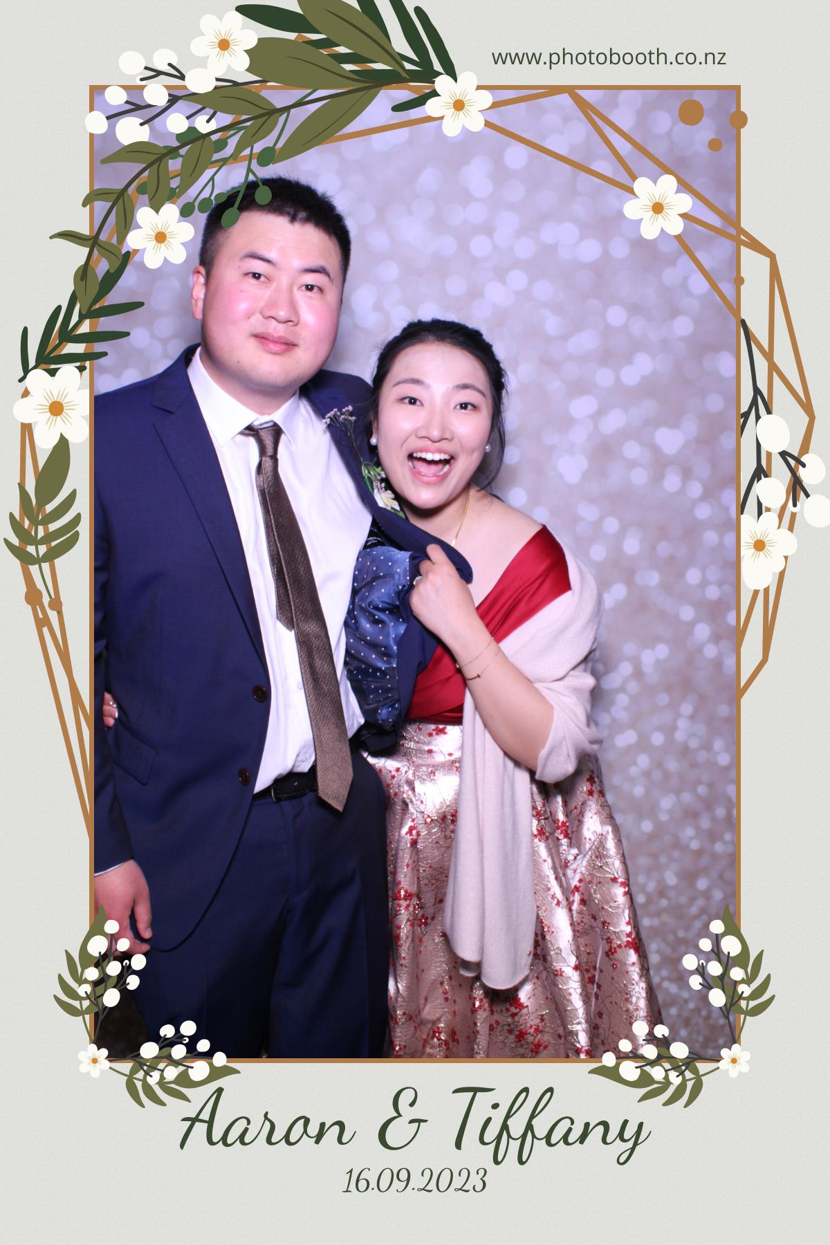 Aaron & Tiffany's Wedding | View more photos from the event at gallery.photobooth.co.nz/u/SelfieCentral/Aaron-Tiffanys-Wedding