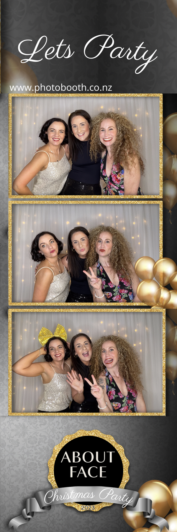 About Face Christmas Party | View more photos from the event at gallery.photobooth.co.nz/u/SelfieCentral/About-Face-Christmas-Party-0