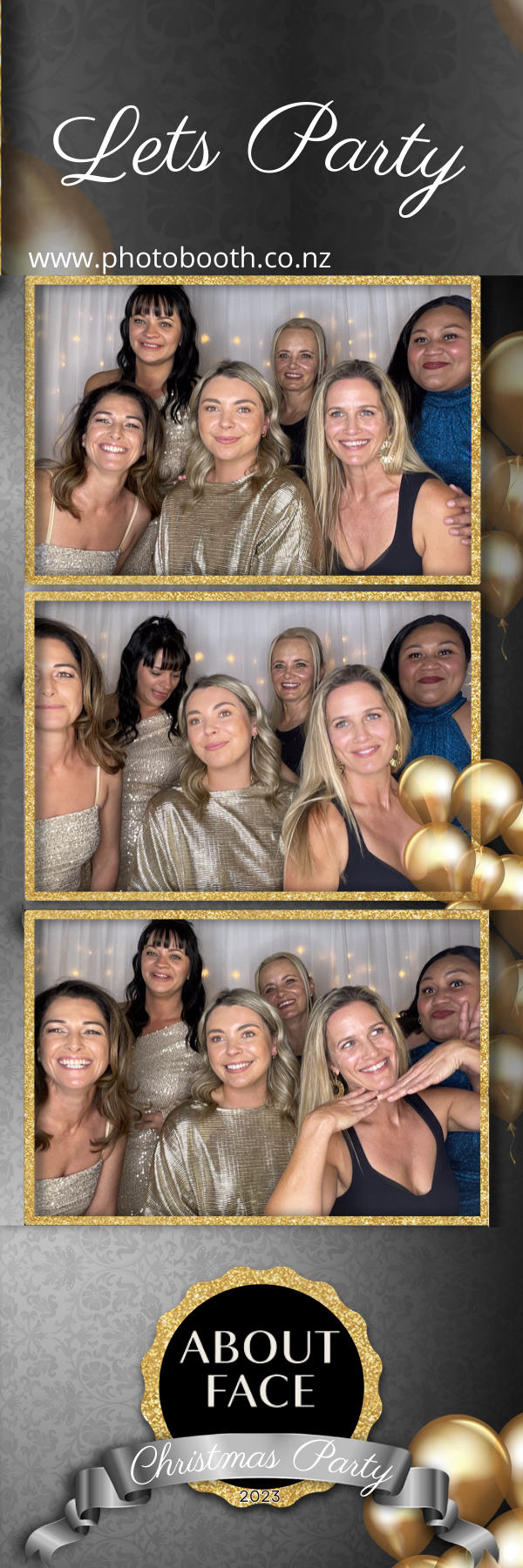 About Face Christmas Party | View more photos from the event at gallery.photobooth.co.nz/u/SelfieCentral/About-Face-Christmas-Party-0
