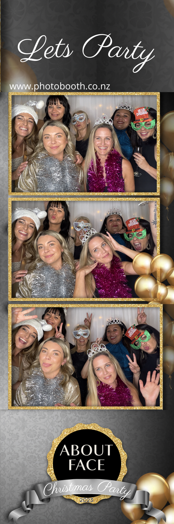 About Face Christmas Party | View more photos from the event at gallery.photobooth.co.nz/u/SelfieCentral/About-Face-Christmas-Party-0