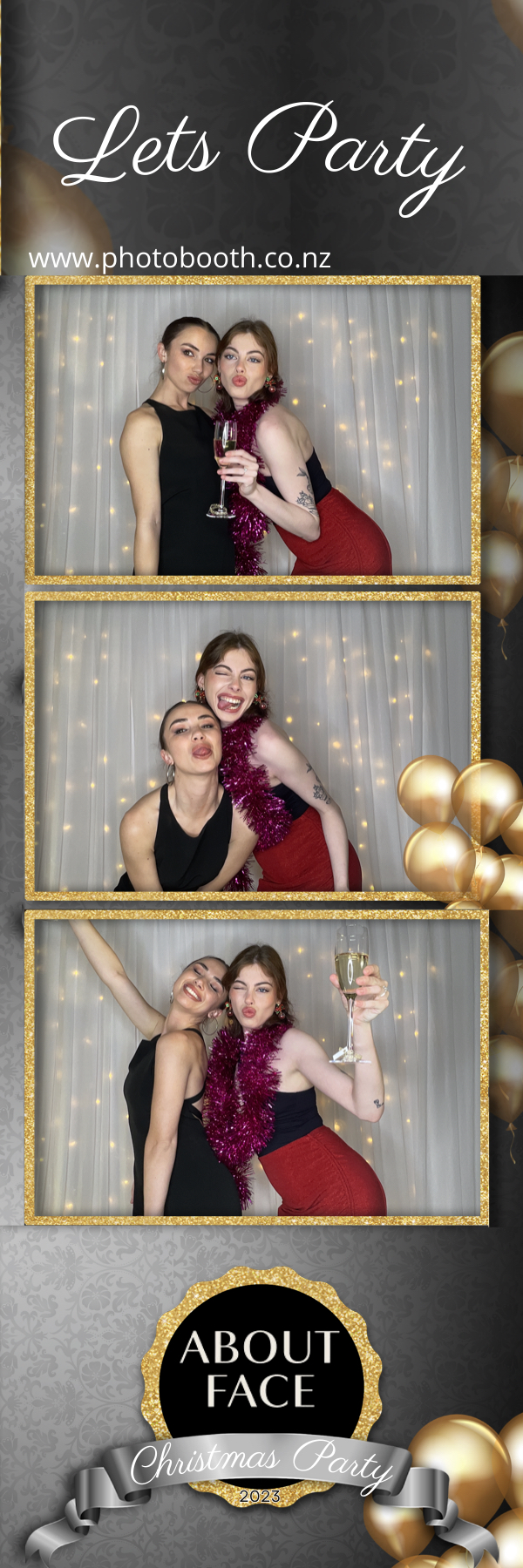 About Face Christmas Party | View more photos from the event at gallery.photobooth.co.nz/u/SelfieCentral/About-Face-Christmas-Party-0