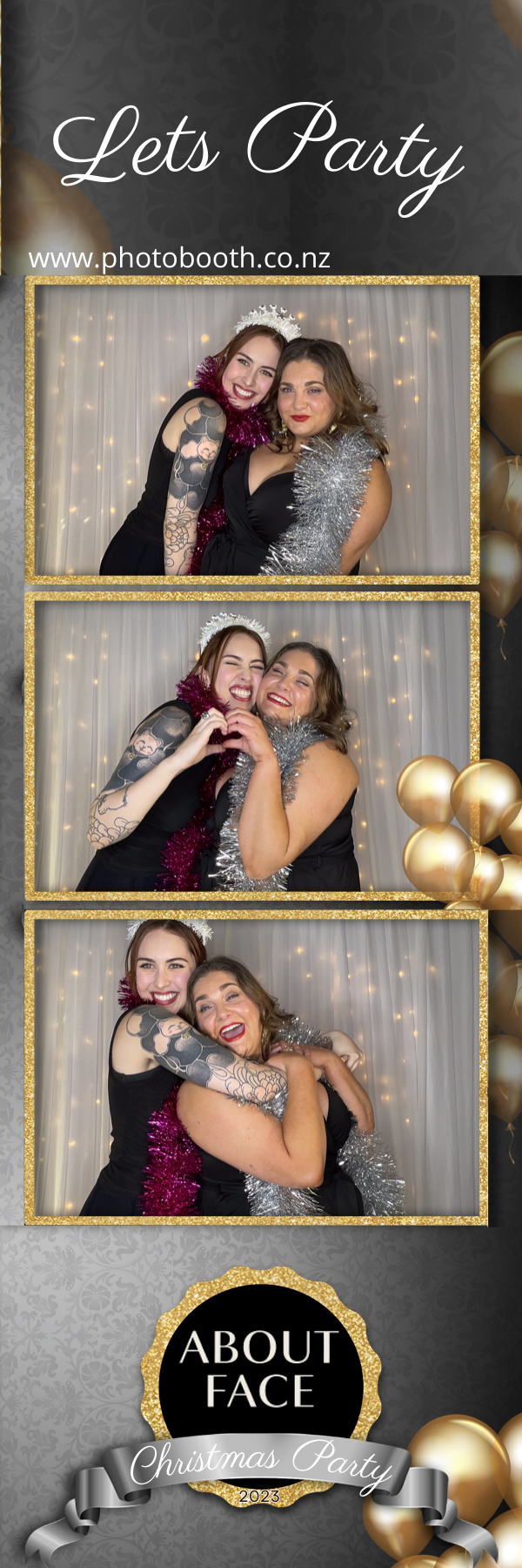 About Face Christmas Party | View more photos from the event at gallery.photobooth.co.nz/u/SelfieCentral/About-Face-Christmas-Party-0