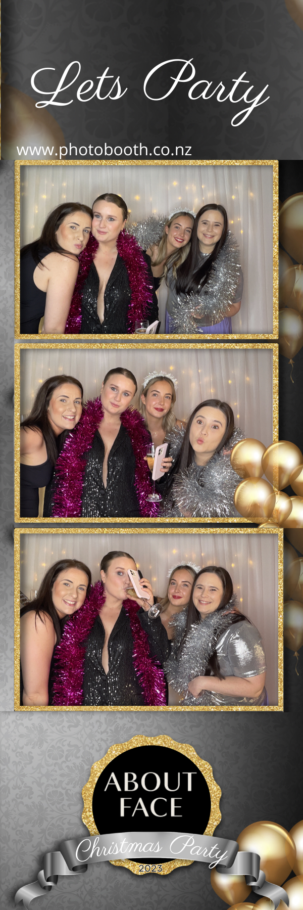 About Face Christmas Party | View more photos from the event at gallery.photobooth.co.nz/u/SelfieCentral/About-Face-Christmas-Party-0