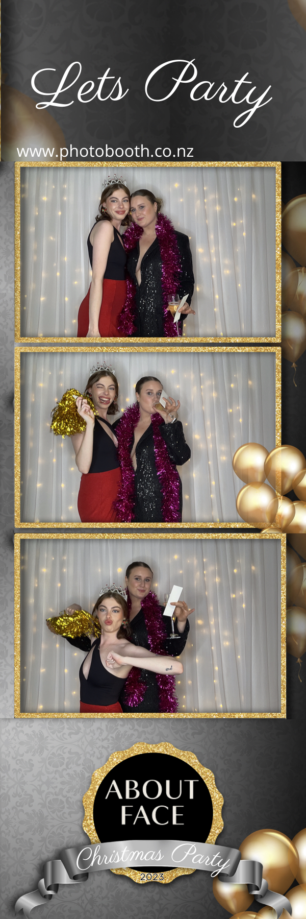 About Face Christmas Party | View more photos from the event at gallery.photobooth.co.nz/u/SelfieCentral/About-Face-Christmas-Party-0