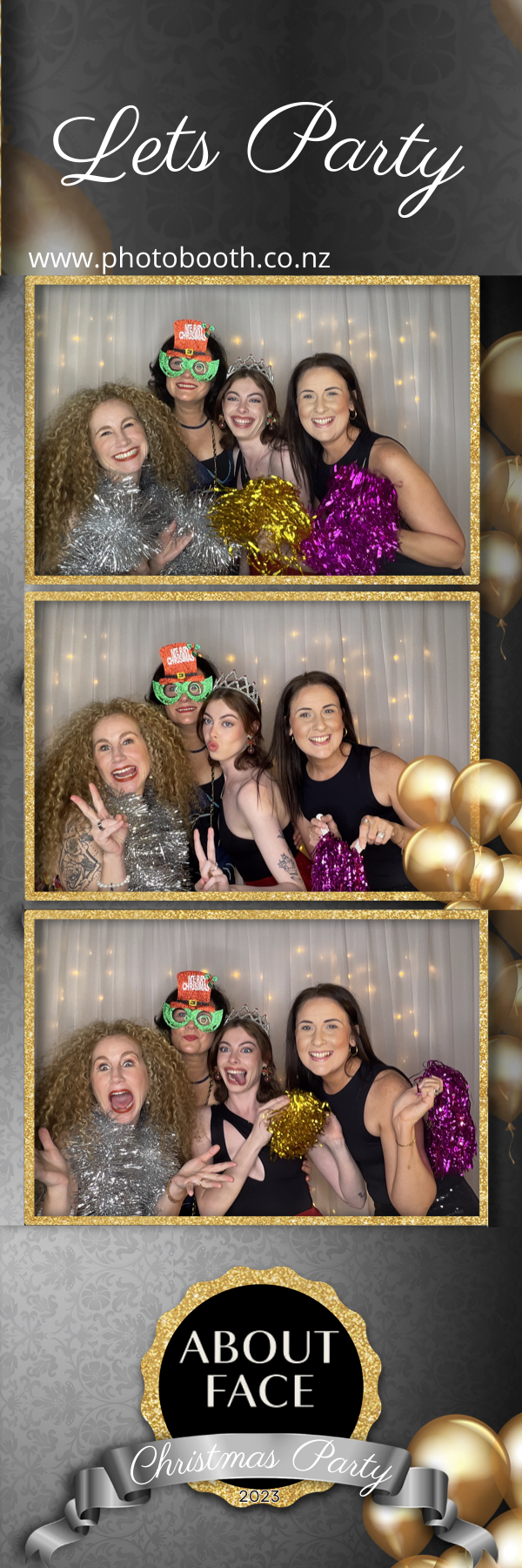 About Face Christmas Party | View more photos from the event at gallery.photobooth.co.nz/u/SelfieCentral/About-Face-Christmas-Party-0