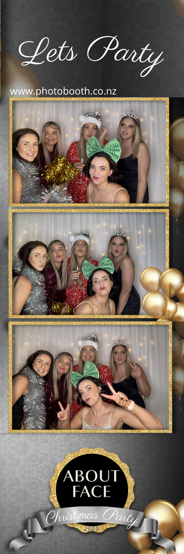 About Face Christmas Party | View more photos from the event at gallery.photobooth.co.nz/u/SelfieCentral/About-Face-Christmas-Party-0