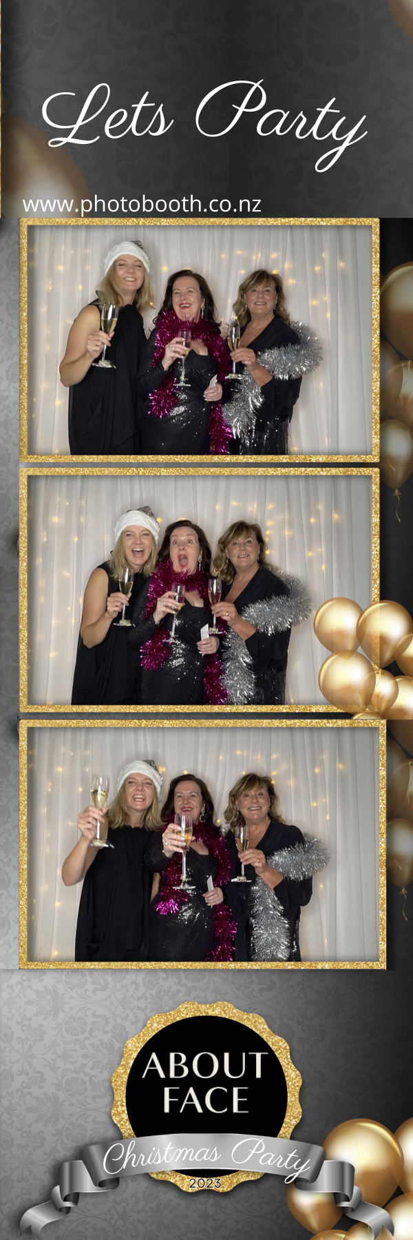 About Face Christmas Party | View more photos from the event at gallery.photobooth.co.nz/u/SelfieCentral/About-Face-Christmas-Party-0