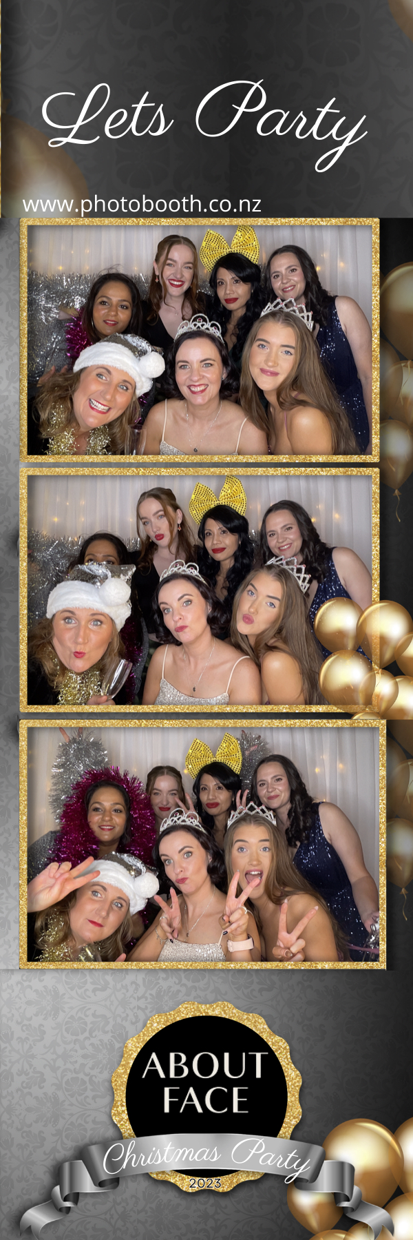 About Face Christmas Party | View more photos from the event at gallery.photobooth.co.nz/u/SelfieCentral/About-Face-Christmas-Party-0