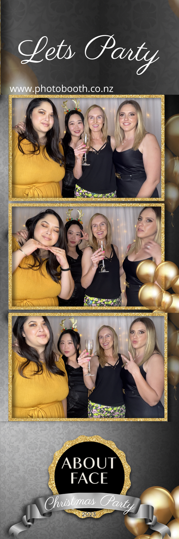 About Face Christmas Party | View more photos from the event at gallery.photobooth.co.nz/u/SelfieCentral/About-Face-Christmas-Party-0