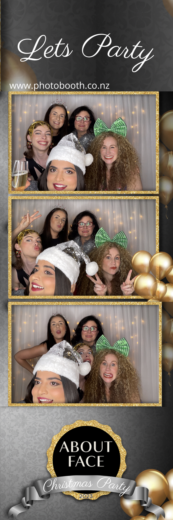 About Face Christmas Party | View more photos from the event at gallery.photobooth.co.nz/u/SelfieCentral/About-Face-Christmas-Party-0