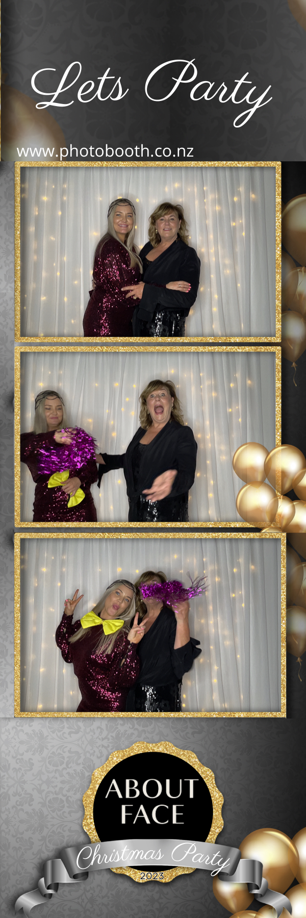 About Face Christmas Party | View more photos from the event at gallery.photobooth.co.nz/u/SelfieCentral/About-Face-Christmas-Party-0