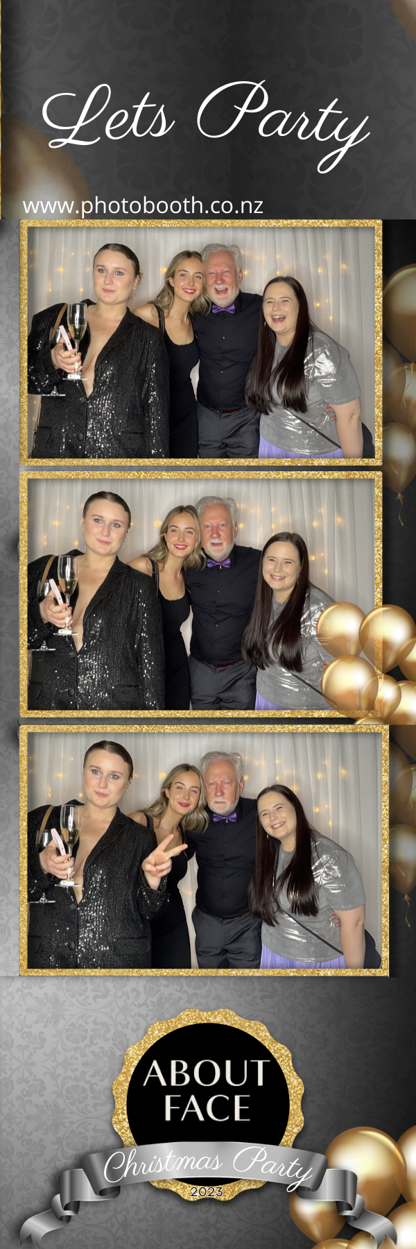 About Face Christmas Party | View more photos from the event at gallery.photobooth.co.nz/u/SelfieCentral/About-Face-Christmas-Party-0