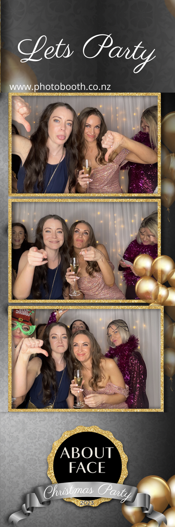 About Face Christmas Party | View more photos from the event at gallery.photobooth.co.nz/u/SelfieCentral/About-Face-Christmas-Party-0