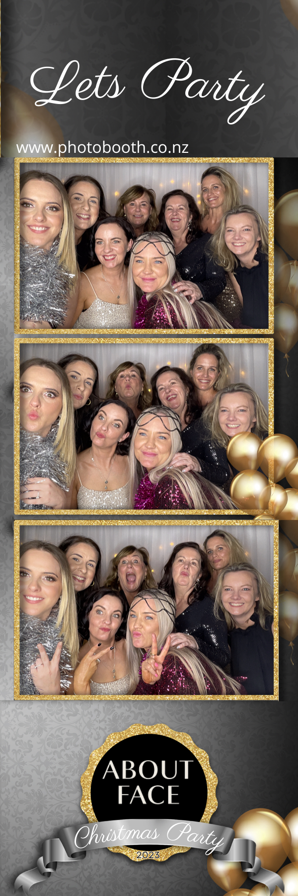 About Face Christmas Party | View more photos from the event at gallery.photobooth.co.nz/u/SelfieCentral/About-Face-Christmas-Party-0