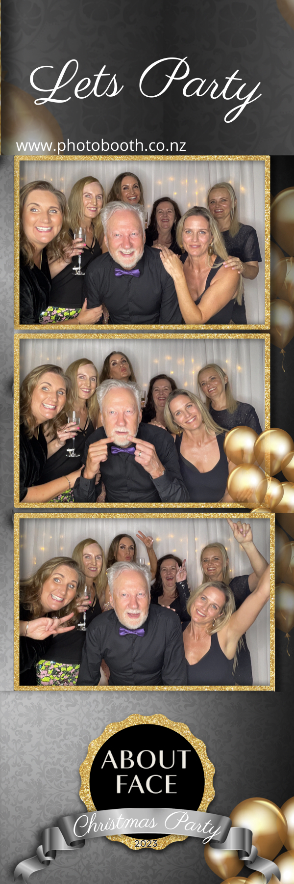 About Face Christmas Party | View more photos from the event at gallery.photobooth.co.nz/u/SelfieCentral/About-Face-Christmas-Party-0