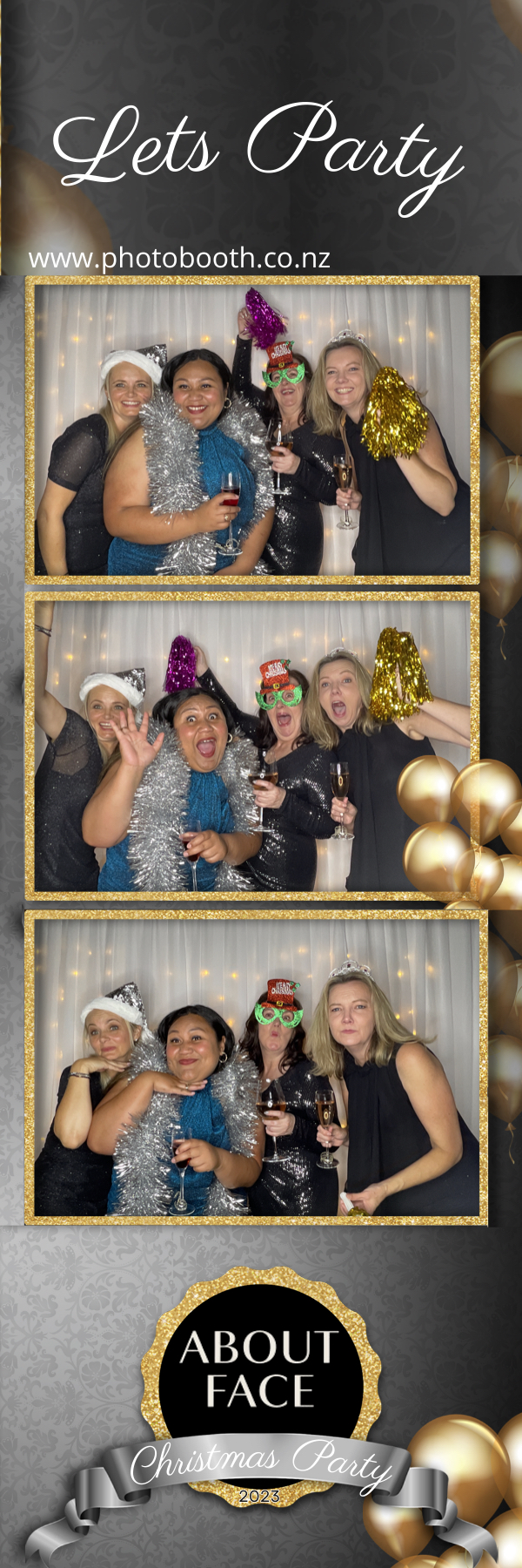 About Face Christmas Party | View more photos from the event at gallery.photobooth.co.nz/u/SelfieCentral/About-Face-Christmas-Party-0