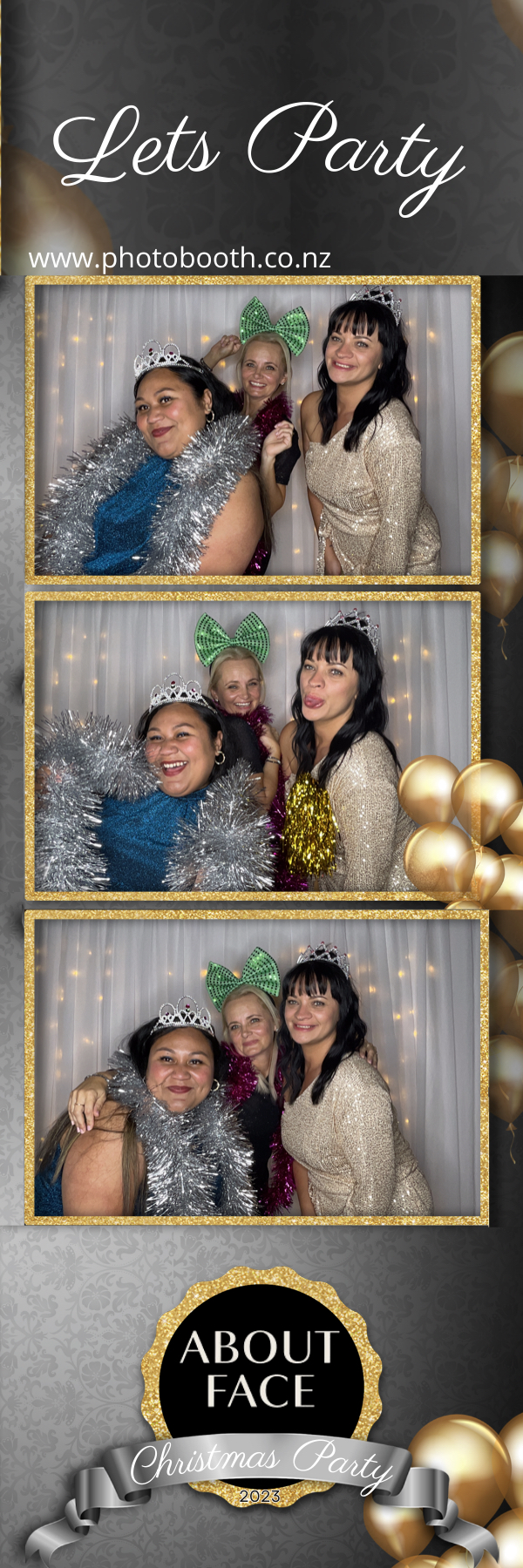 About Face Christmas Party | View more photos from the event at gallery.photobooth.co.nz/u/SelfieCentral/About-Face-Christmas-Party-0