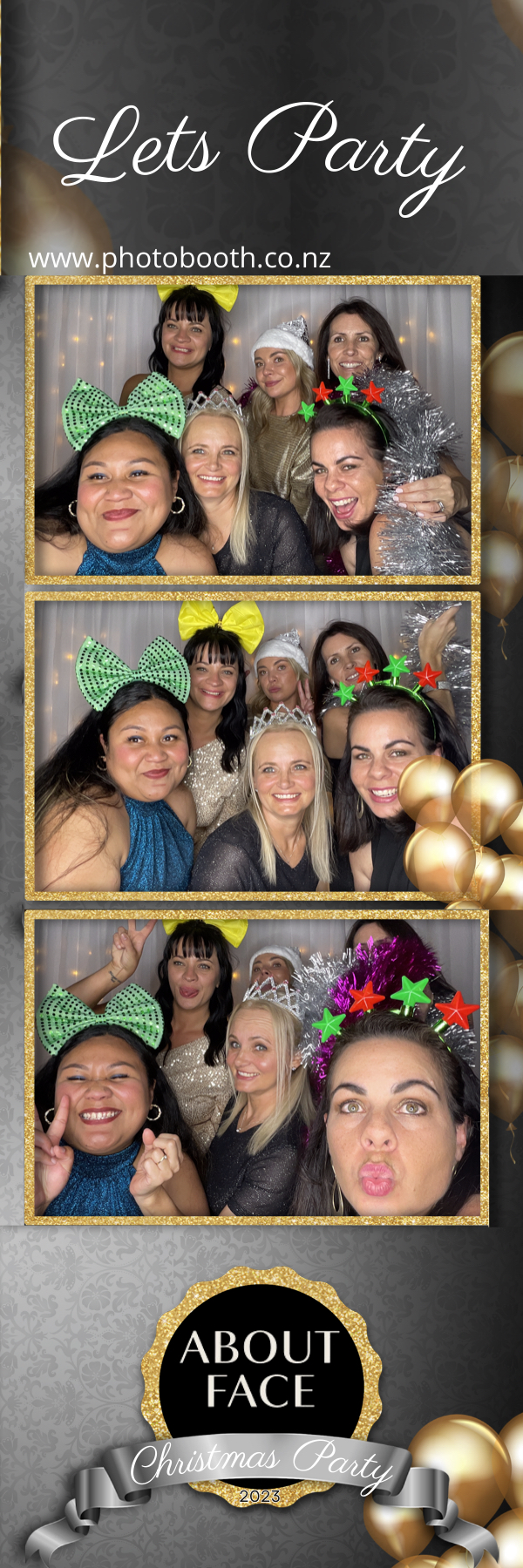 About Face Christmas Party | View more photos from the event at gallery.photobooth.co.nz/u/SelfieCentral/About-Face-Christmas-Party-0