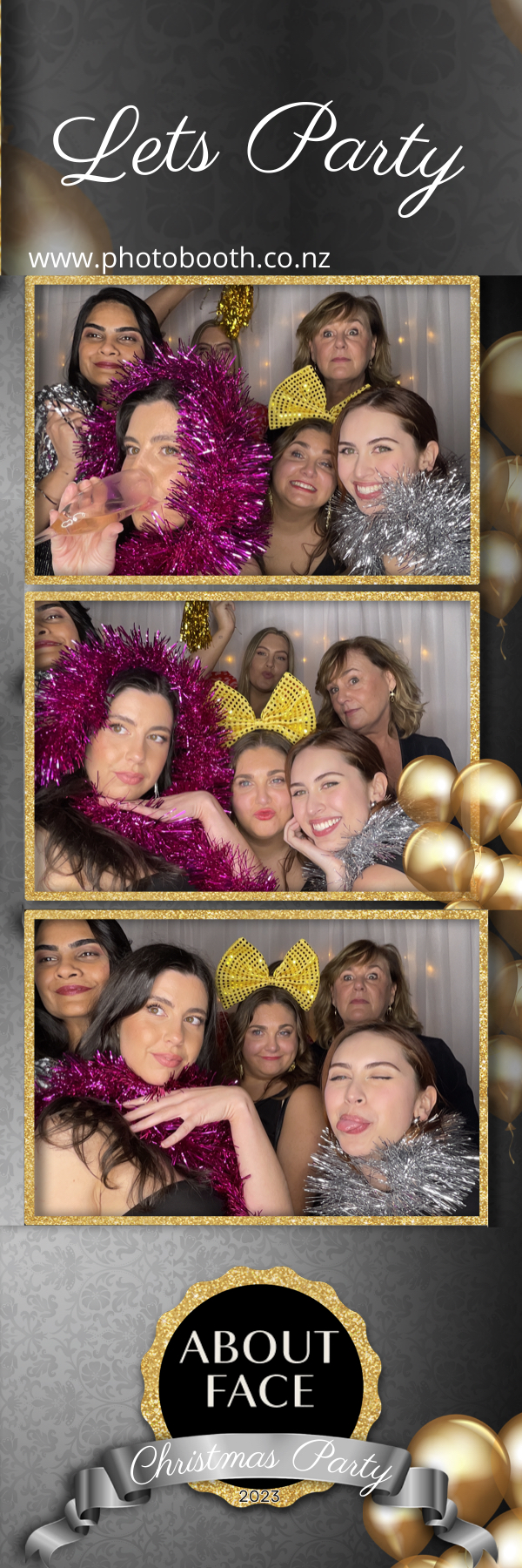 About Face Christmas Party | View more photos from the event at gallery.photobooth.co.nz/u/SelfieCentral/About-Face-Christmas-Party-0