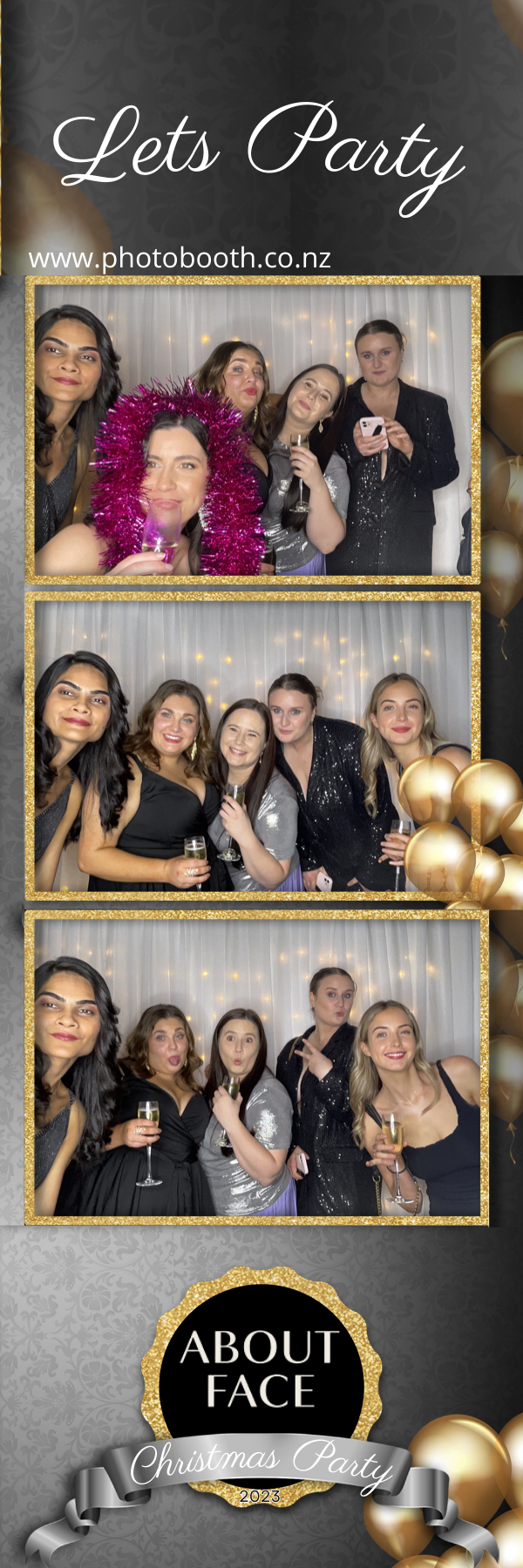 About Face Christmas Party | View more photos from the event at gallery.photobooth.co.nz/u/SelfieCentral/About-Face-Christmas-Party-0