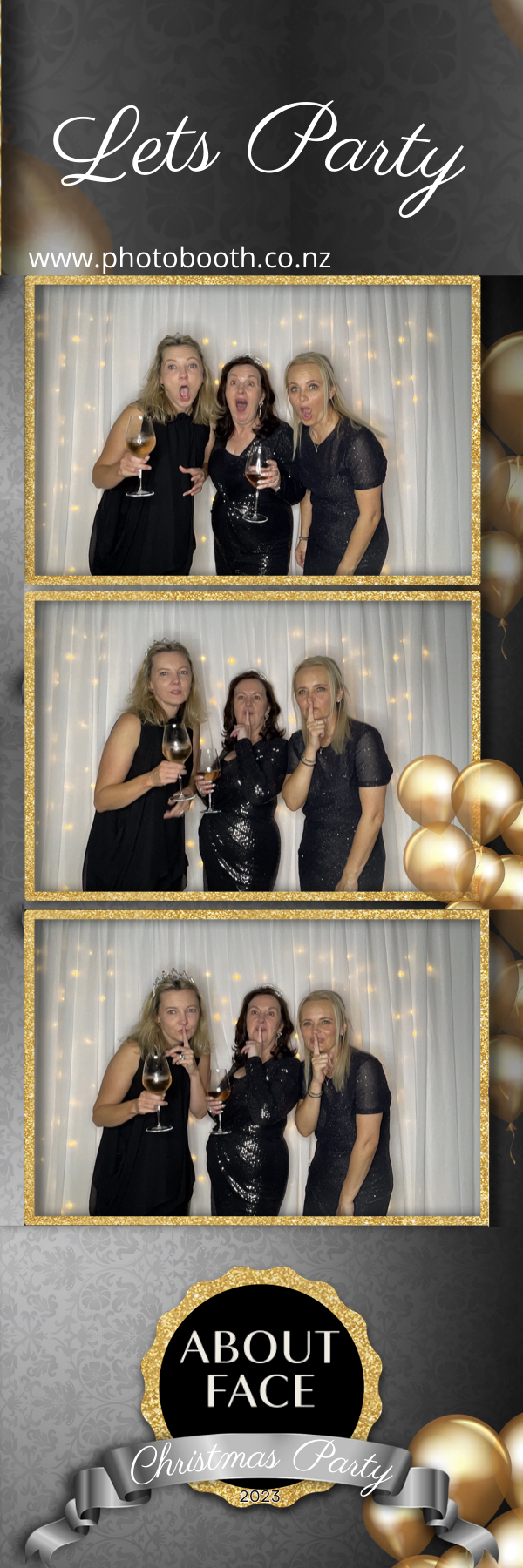About Face Christmas Party | View more photos from the event at gallery.photobooth.co.nz/u/SelfieCentral/About-Face-Christmas-Party-0