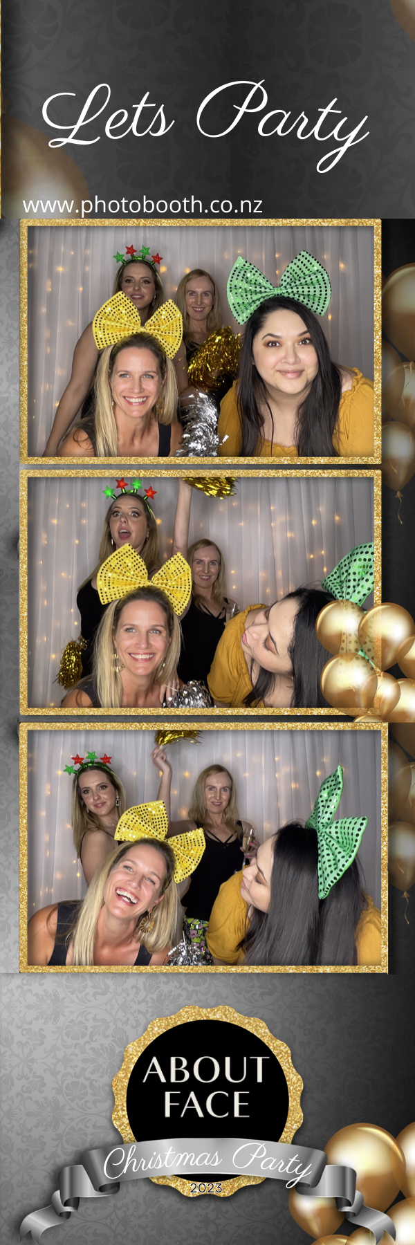 About Face Christmas Party | View more photos from the event at gallery.photobooth.co.nz/u/SelfieCentral/About-Face-Christmas-Party-0