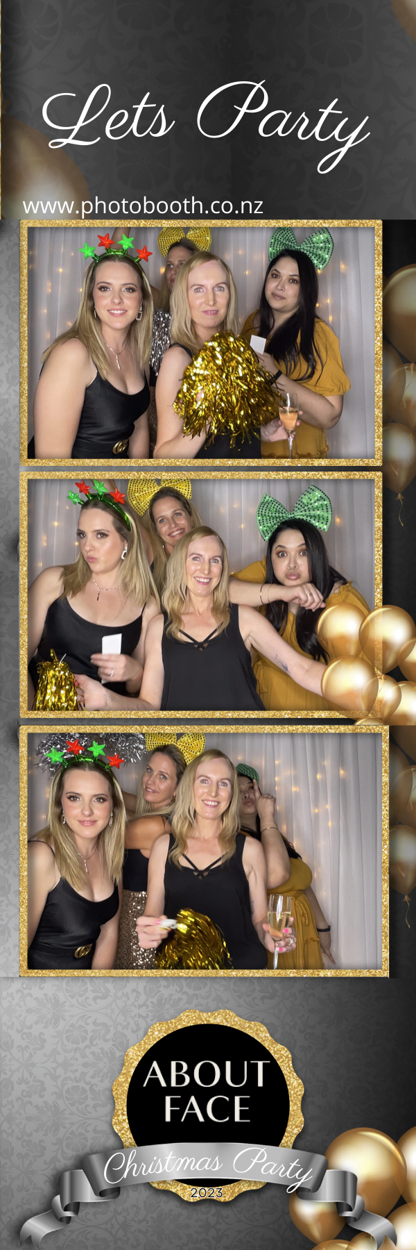 About Face Christmas Party | View more photos from the event at gallery.photobooth.co.nz/u/SelfieCentral/About-Face-Christmas-Party-0