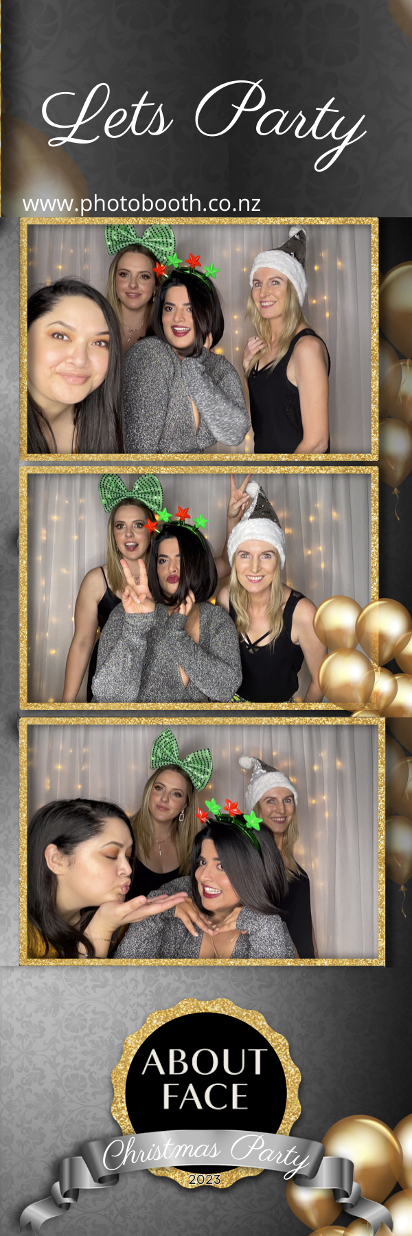 About Face Christmas Party | View more photos from the event at gallery.photobooth.co.nz/u/SelfieCentral/About-Face-Christmas-Party-0