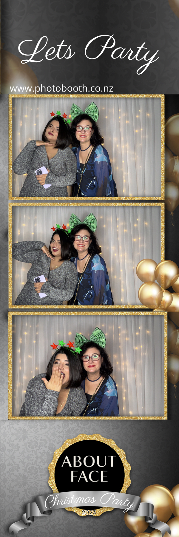 About Face Christmas Party | View more photos from the event at gallery.photobooth.co.nz/u/SelfieCentral/About-Face-Christmas-Party-0