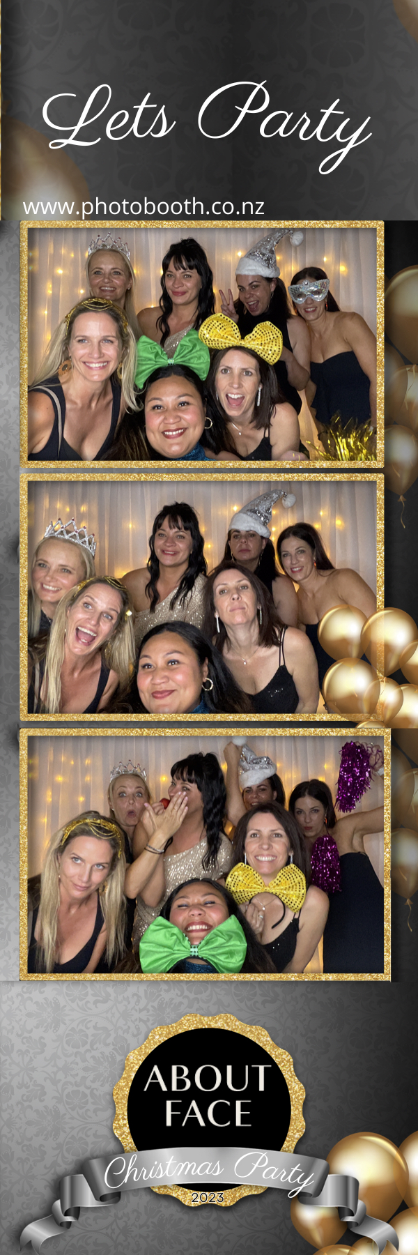About Face Christmas Party | View more photos from the event at gallery.photobooth.co.nz/u/SelfieCentral/About-Face-Christmas-Party-0
