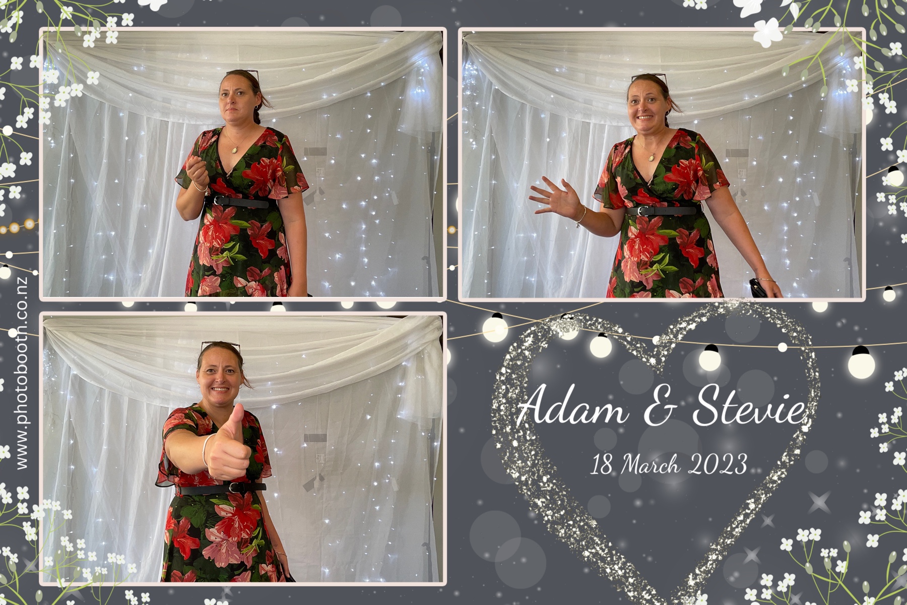 Adam & Stevie's Wedding | View more photos from the event at gallery.photobooth.co.nz/u/SelfieCentral/Adam-Stevies-Wedding