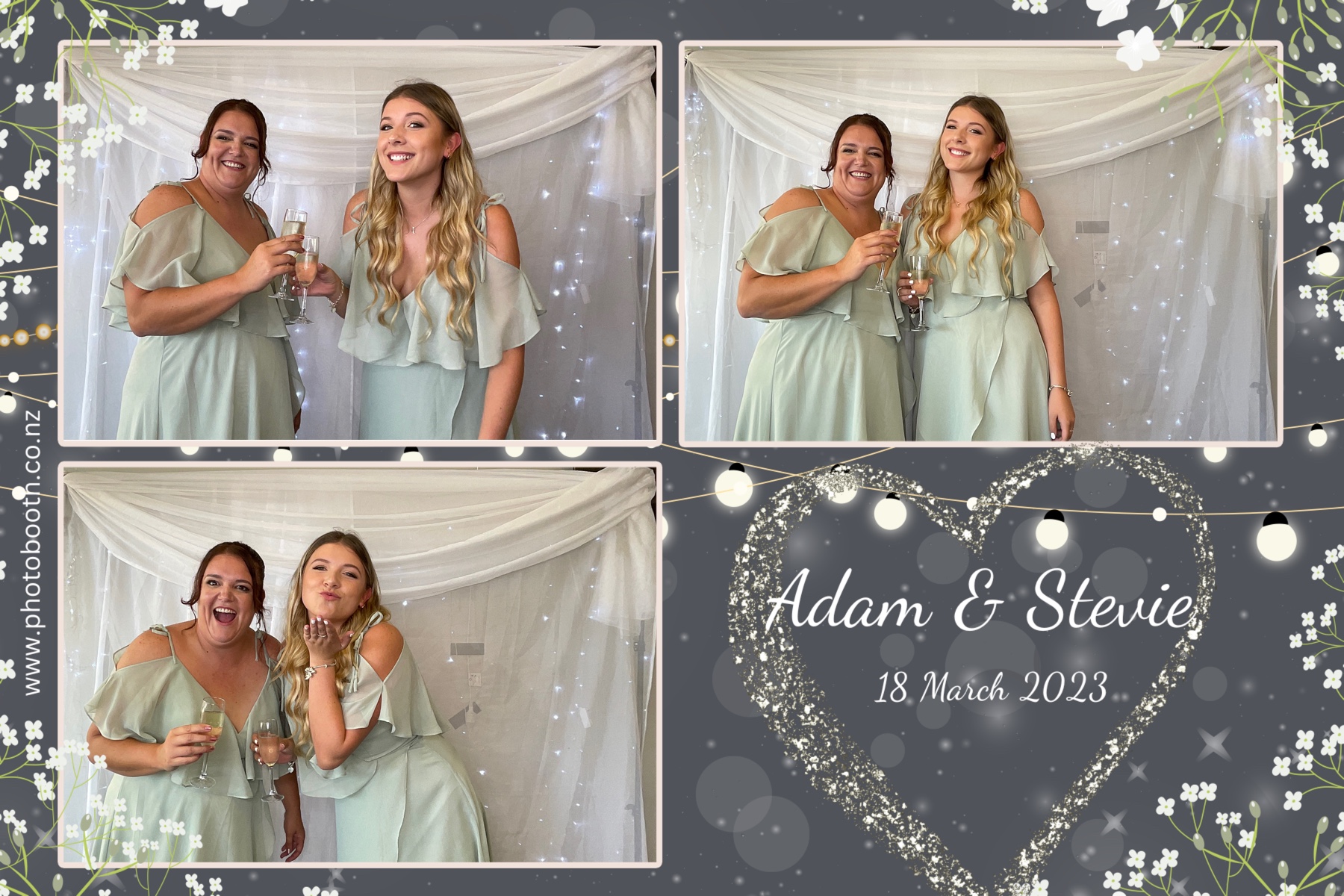 Adam & Stevie's Wedding | View more photos from the event at gallery.photobooth.co.nz/u/SelfieCentral/Adam-Stevies-Wedding